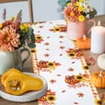 thumbnail image 4 of Fall Pumpkin Table Runner, Autumn Thanksgiving Kitchen Dining Table Decoration for Home Party Decor 13x48 Inches, 4 of 9