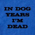 thumbnail image 2 of CafePress - FIN Dog Years Dead - Cute Infant Baby Football Bodysuit, 2 of 3
