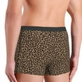 thumbnail image 3 of Uemuo Brown Leopard Pattern Men's Boxer Briefs,Trunk Anti-Chafing,Comfortable, Durable, and Stylish Underwear-X-Large, 3 of 9