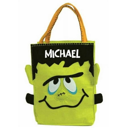 Personalized Batty Bout Halloween Treat Bag