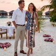 thumbnail image 3 of Chririnla 250Years Flag Couple Matching Outfit Patriotic Shirts and Dress for His Her 4th of July Anniversary Clothes,Mens Long Sleeve Shirt,Womens Sexy Bodycon Maxi Dress,We the People,S-3XL, 3 of 6
