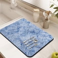 thumbnail image 2 of Washable Rubber Multicolored Floral Dish Drying Mats for Kitchen Counter Home Large Coffee Bar Pad Accessories and Decor for Utensils Stemware 18''x24'', 2 of 7