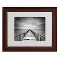 thumbnail image 2 of Matted art under acrylic in a black frame, 2 of 5