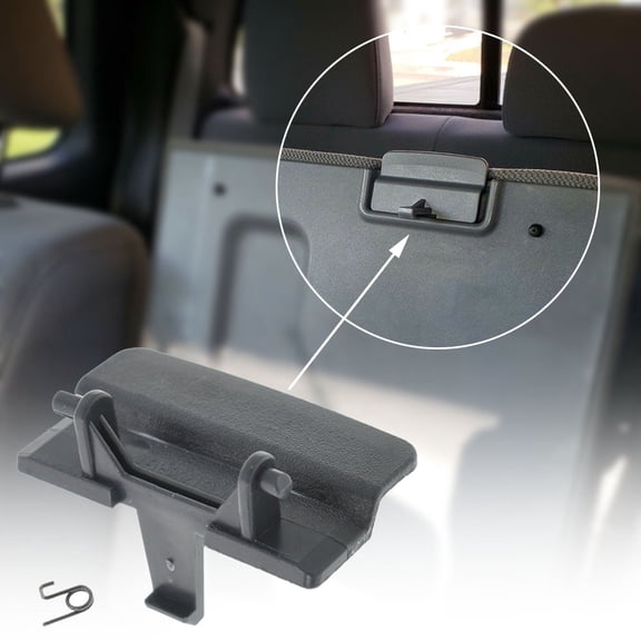 ALL-CARB Center Console Jump Seat Lid Latch with Spring Replacement for 2010-2018 Ford F-150 Dark Gray BL3418672A66