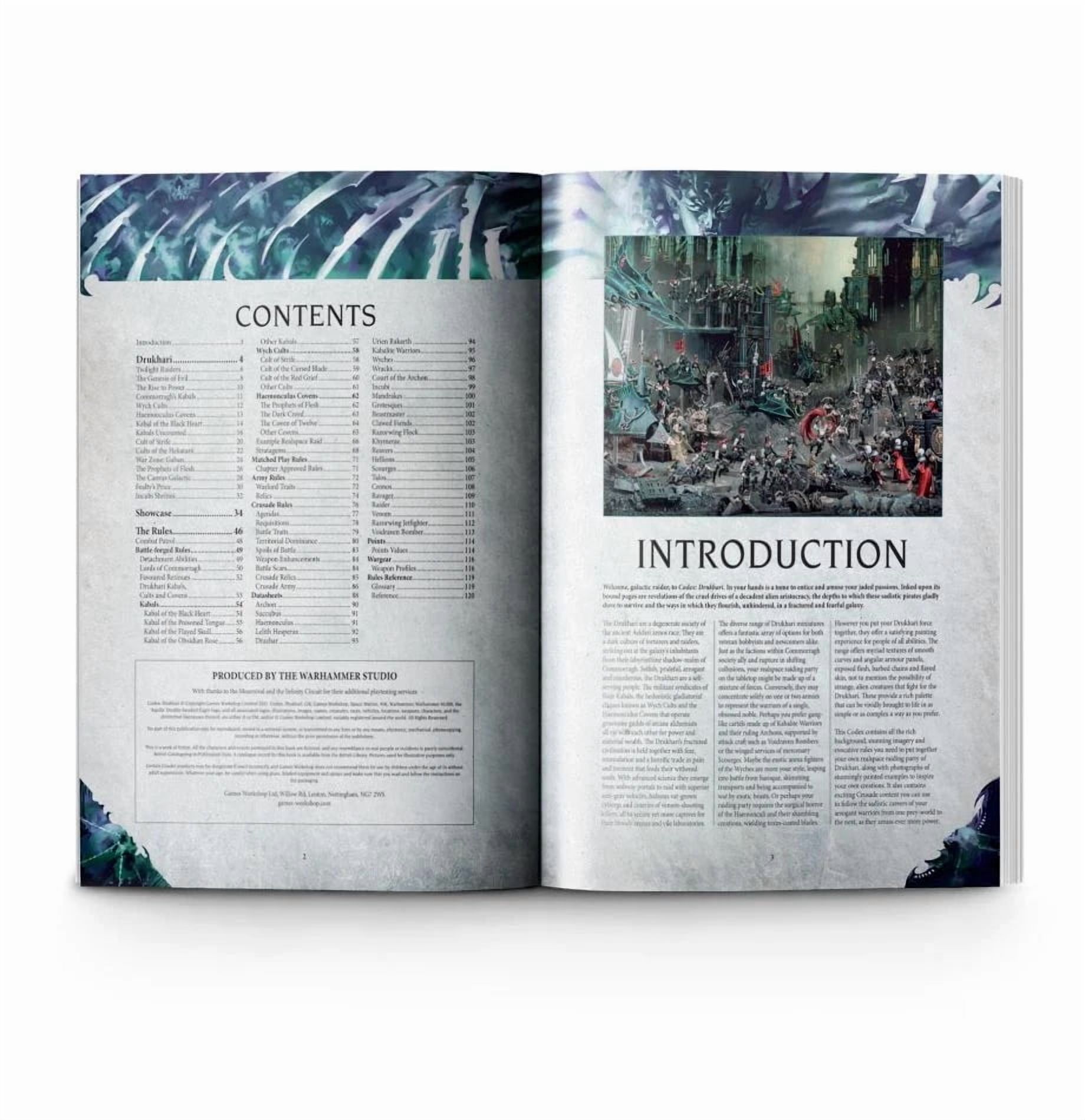 Warhammer 40k Codex: Drukhari (9th)
