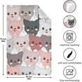 thumbnail image 3 of Coolnut Cat Kitchen Dish Towel Set of 1, Super Absorbent Soft Drying Cloth Tea Bar Towels, 28 x 18 Inch, 3 of 6