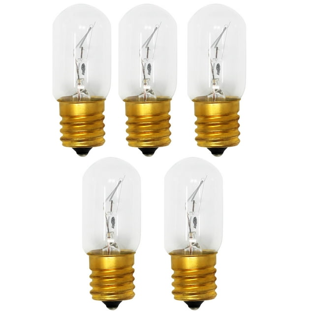 Lot de 5 Ampoules de Rechange pour Pièce Numéro PS2376034 Micro-Ondes - Compatible Pièce Numéro 8206232A Ampoule