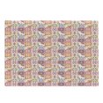 thumbnail image 1 of Moroccan Cutting Board, Italian Culture Inspired Floral Elements Western Civilization Ornamental Pattern, Decorative Tempered Glass Cutting and Serving Board, Large Size, Multicolor, by Ambesonne, 1 of 1