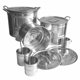 thumbnail image 1 of Mega Set de Vaporeras RD Royal Cook de Acero Inoxidable 42 pz, 1 of 5