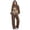 Labrador Paw Print Brown, variant on Renewold Sweatsuits Women 2 Piece Outfit Oversized Matching Tracksuit Sets Long Sleeve Top and High Waisted Wide Leg Sweatpants with Pockets Warm Fall Winter Outfits, Labrador Paw Print Brown, XS