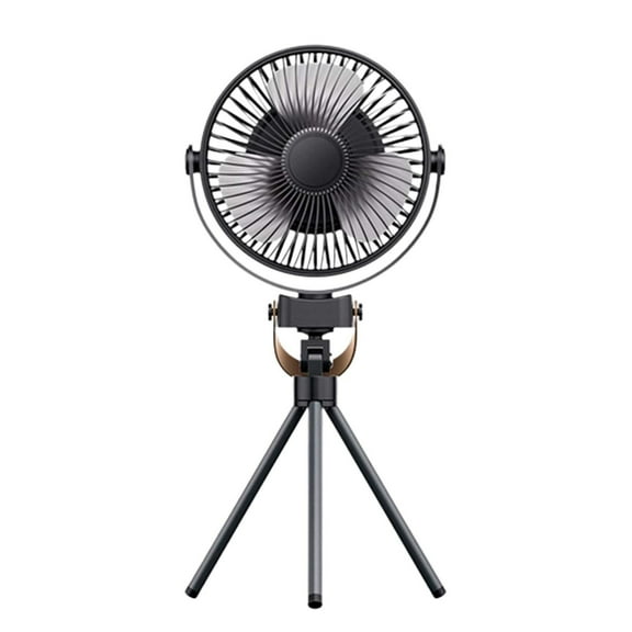 Outdoor Multifunctional Charging Ceiling Fan with Tripod Hanging Large Capacity Battery Portable Camping Device