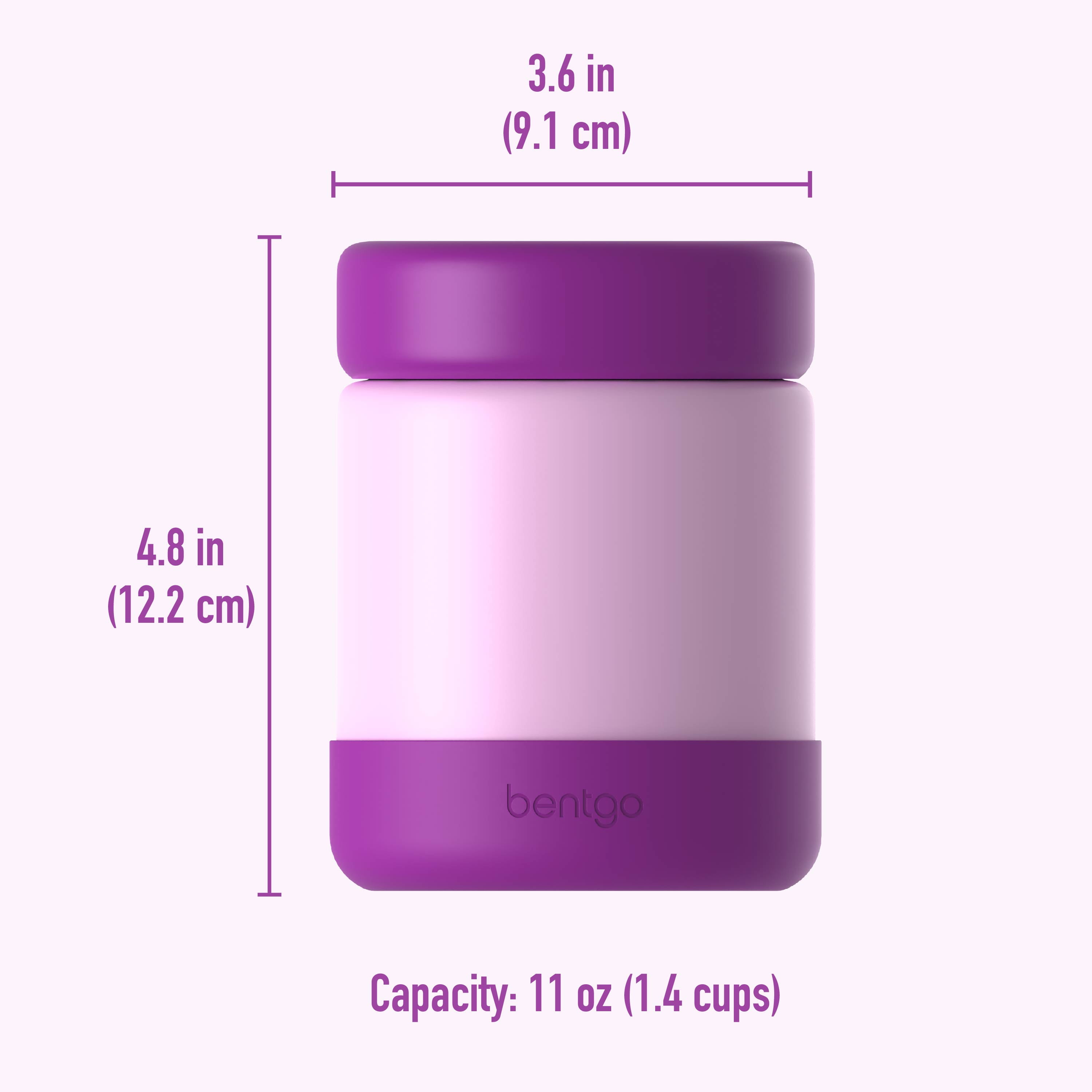 Bentgo Kids Stainless Steel Insulated Food Jar - Purple