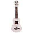thumbnail image 2 of Ukulele Kala MK-SS-WHT Shark Soprano Vintage Satin, 2 of 2