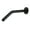 Black, variant on Kingston Brass K162R0 Shower Scape 10" Shower Arm with Round Flange, Matte Black