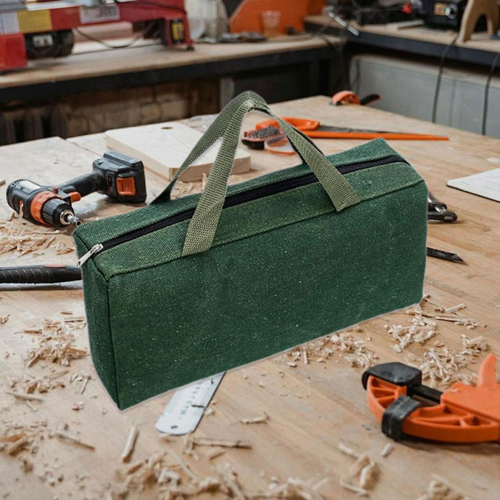 Toolbag Equipment Bag Tool Carry Bag Portable Foldable Design with Handle for Mechanics Handymen and Auto Maintenance