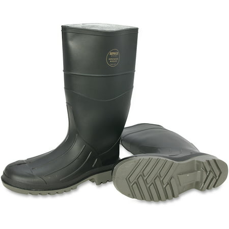 Honeywell, SVS18801BLM100, Servus Iron Duke PVC Steel Toe Safety Footwear, 2 / Pair,
