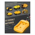 thumbnail image 3 of Adaptador de Rueda Eléctrica para Batería de Litio para de 20 V, Adaptador de Batería Peg-Perego para con Conector de Mazo de Cables, 3 of 5