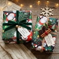 thumbnail image 4 of Christmas Wrapping Paper Roll 118in,Thick 80gsm Gift Wrap with Grid Lines for Birthday Party Holiday Packaging., 4 of 8