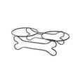 thumbnail image 4 of Soporte para plato de alimentación Zulema para mascotas 28cmx7cmx13cm, 4 of 7