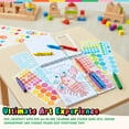 thumbnail image 4 of Bright Stripes Art on the Go Going Dotty Ocean Theme Travel Kit for Kids, Coloring Set with Crayons, Stickers and Activity Book, Ages 3+, 4 of 8