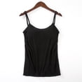 thumbnail image 1 of Camisola de una pieza sin aros para mujer de modal con almohadilla para el pecho, ropa interior mejorada para yoga, 1 of 6