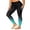 Gradient green, variant on Charmo Women Swim Pants High Waisted Swimming Leggings UPF 50 Swimsuit Bottoms