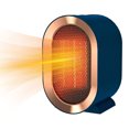 thumbnail image 4 of Calentadores de ventilador eléctrico de 1200 W soplador de aire caliente de escritorio electrodomésticos (azul UE) JShteea Libre de BPA, 4 of 9