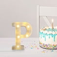 thumbnail image 3 of Light Up Letters, Led Letter Lights 26 Alphabet and 10 Number, Decorative Lighted Letter and Number, Battery Powered Led Marquee Letters for Party, Bar, Night Light, Home Decor, 3 of 6