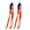 Style B -2pcs, variant on 4 Packs U.S Flag Windsock with LED Lights – 40″ Patriotic Outdoor Decor for 4th of July, Memorial Day