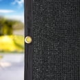 thumbnail image 4 of RV Awning Privacy Side Sunblock Shade Drop 8ft x 8ft Black Mesh UV Protection, 4 of 7