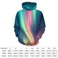 thumbnail image 2 of Magical Aurora Borealis Men's Women New Sweatshirt Hoodie Men's Plus Size Sweatshirt Hooded Sweatshirt 3d Printed Street Men's Cloth, 2 of 6