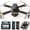 Black, variant on Wefone M4 Foldable Drone with Screen on Controller, HD Camera, Obstacle Avoidance, Optical Flow, Brushless Motor, Under 249g, 2 Batteries, Black
