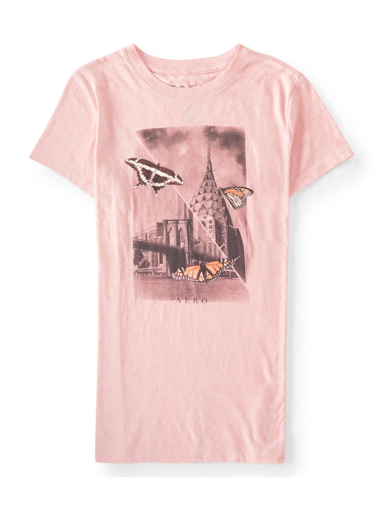 Aeropostale Juniors Butterfly Graphic T 