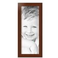 thumbnail image 2 of ArtToFrames 7" x 18" Walnut Picture Frame, 7x18 inch Brown Wood Poster Frame (WOM-4086), 3 Pack, 2 of 7