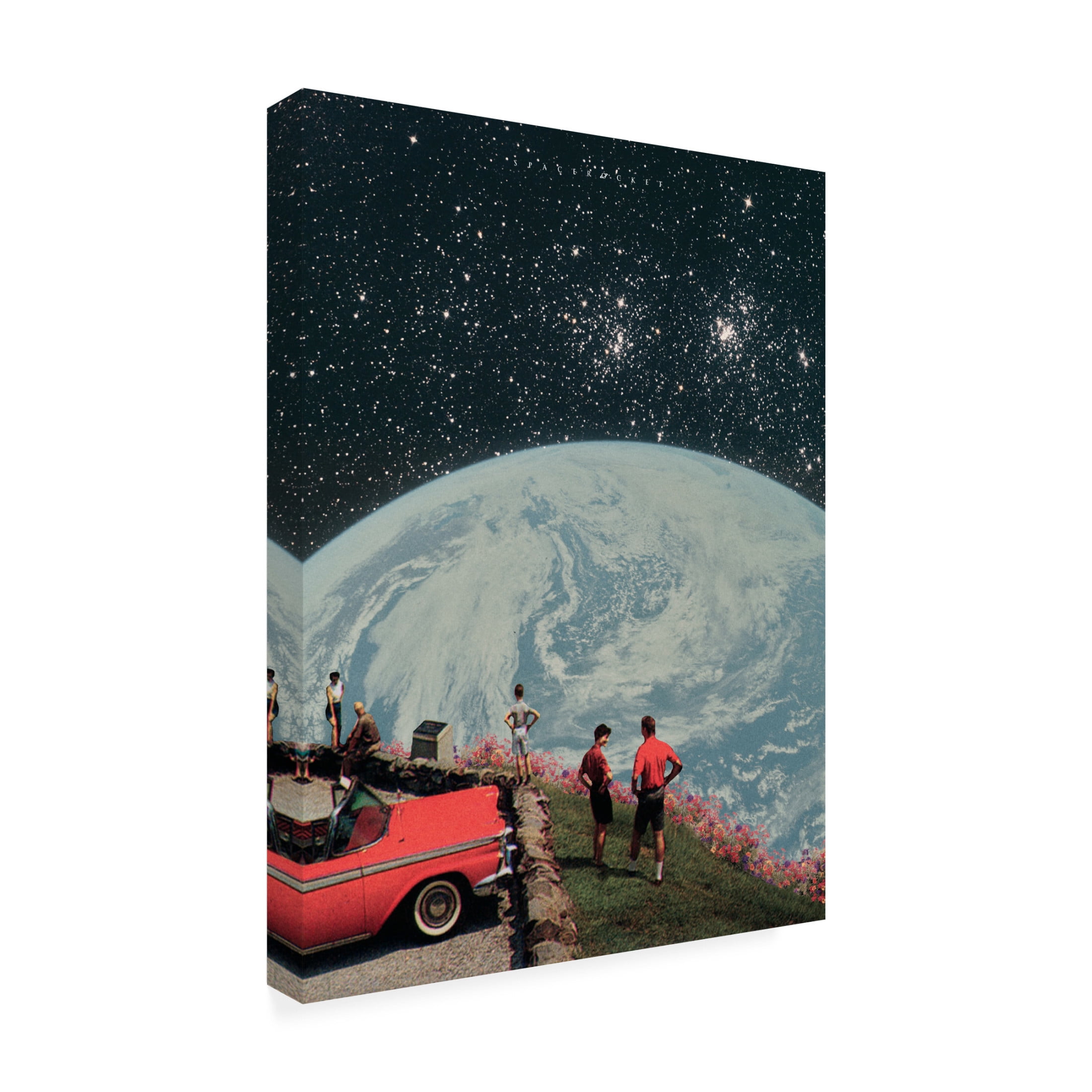 Trademark Fine Art spacerocket art 312 Canvas Wall Art