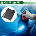 thumbnail image 2 of Unique Bargains Universal Car Wrap Film Vinyl Wrap Cover 4.92 ft x 11.81 inch Protective Black 1 Pc, 2 of 7