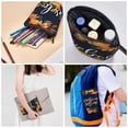 thumbnail image 5 of Picia Sunflower Welcome A Print Telescopic Pencil Case, Telescopic Pen Holder Telescopic Pencil Pouch Bag Stationery Pencil Case Box Storage Organizer Makeup Bag, 5 of 6