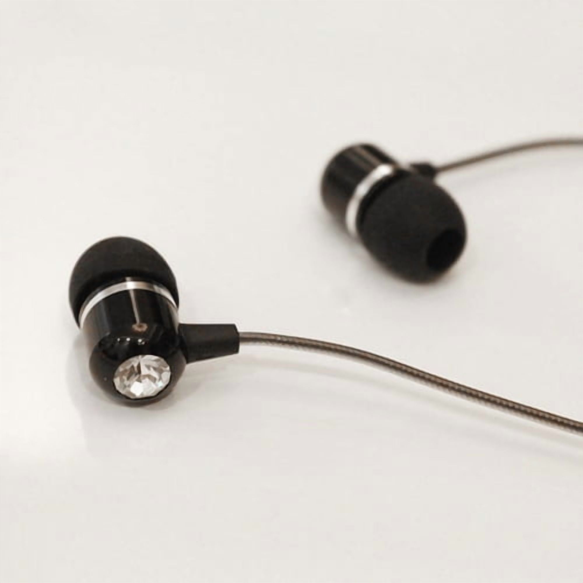 Wired Earphones for Motorola Moto Tab G62/Tab G70 - Hi-Fi Sound Headphones Handsfree Mic Headset Metal Earbuds In-ear Earpieces Microphone