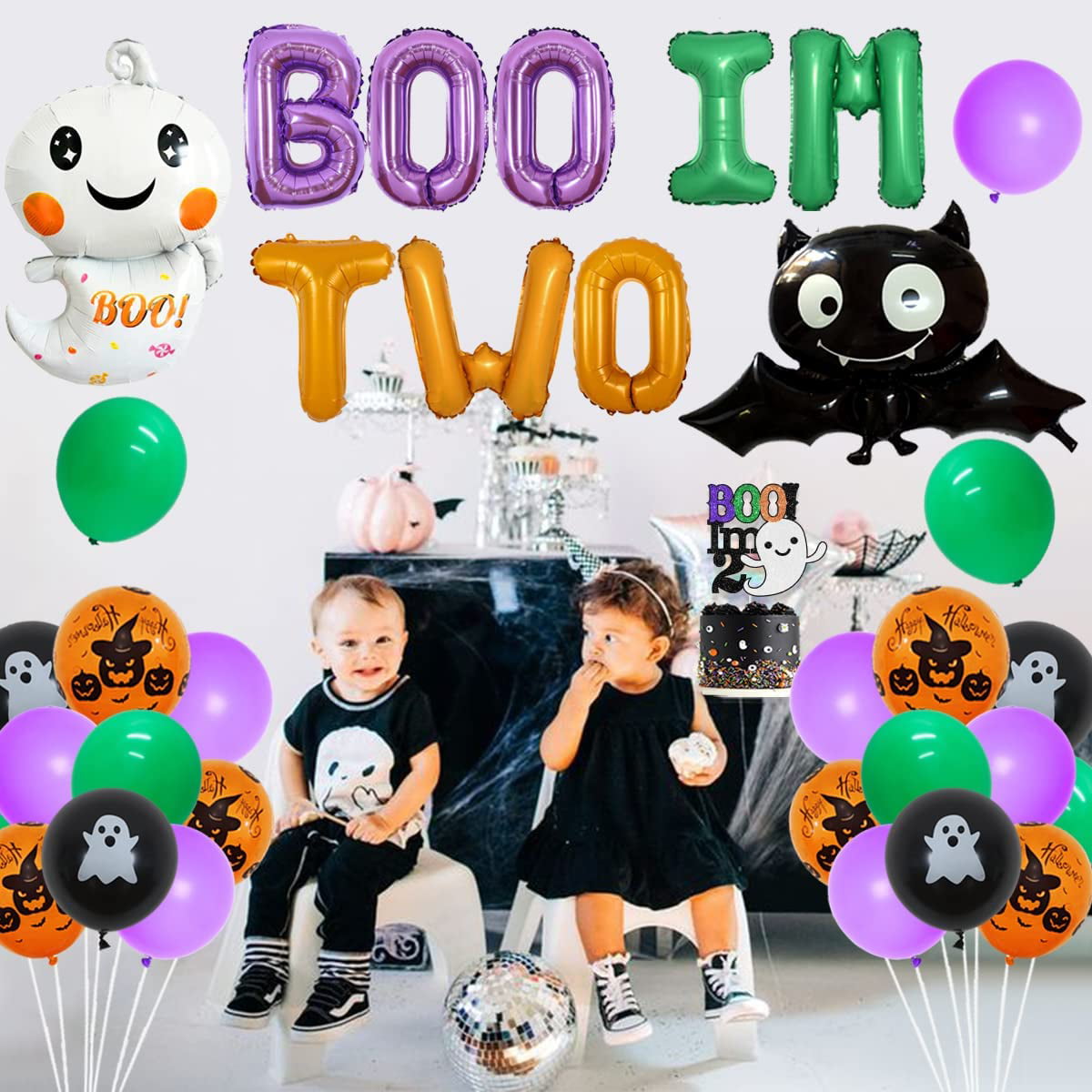 Halloween Boo Straw Topper Set – Darling State of Mind