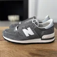 thumbnail image 2 of Size 4 - New Balance 990v1 Made In USA - Grey - (M990GR1), 2 of 5
