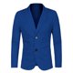 thumbnail image 3 of Chaquedeportiinformal pahombre chaquede punto con bolsillos Azul 46, 3 of 7