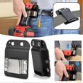 thumbnail image 2 of Heavy Duty Tool Hanger for Work Belt Heavy Duty Hands-Free Tool Belt Hook Clip for Cordless Drill Tape Measure Impact Driver, 2 of 5