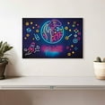 thumbnail image 2 of Elephant Stock Game Room Neon Symbols Wall Art - Horizontal Canvas Wall Art - Living Room Wall Decor - Pop Culture Canvas - Yellow And Pink Decor - 12" x 8", 2 of 8