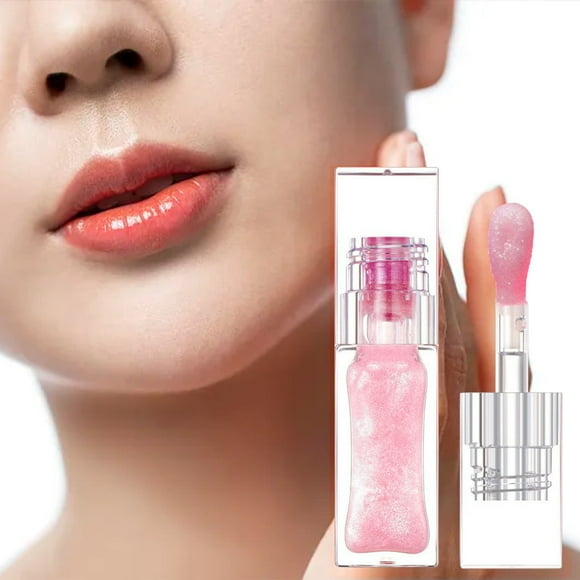 Summer Savings! Gspmoly Lip Balm, Cosmetics Color Changing Lip Oil up Color Changing Lip Oil Color Changing Lip Oil Warm Change Moisturizing Lip Gloss Cotton Candy 6.5Ml Lip Moisturizer