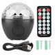 thumbnail image 1 of Mini altavoz con caja de sonido Bluetooth, 16 modos de color, disco mágico, bola de luz para fiesta (carga), 1 of 8