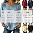 thumbnail image 3 of jjayotai Cotton Linen Tops for Women Crew Neck Loose Fit Long Sleeve Shirts Casual Fall Blouses Work Weekend Travel, 3 of 6