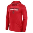 thumbnail image 2 of Men's Fanatics Red/Black Texas Tech Red Raiders Transitional Hoodie T-Shirt, 2 of 3