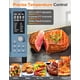 thumbnail image 4 of Nuwave Bravo Pro Smart Air Fryer Combo de horno tostador, encimera de horno de convección Airfryer, funciones 12 en 1 con tecnología más rápida y uniforme, 1800 W, 50-450 °F, sin PFAS, 21 QT, azul aco, 4 of 5