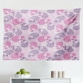 thumbnail image 1 of Mauve Tapestry, Retro Polka Dot Background Nostalgic Large Spots Regular Vintage Pattern, Fabric Wall Hanging Decor for Bedroom Living Room Dorm, 2 Sizes, Mauve Violet, by Ambesonne, 1 of 1