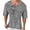 Grey, variant on Men Shirts Short Sleeve Crewneck Hollow Shirts Basic White Tshirt Casual Shirts for Men